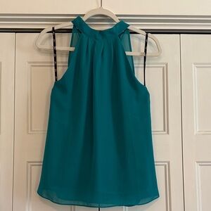 Guess Teal Sleeveless Blouse